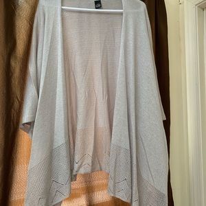 One size poncho, worn once